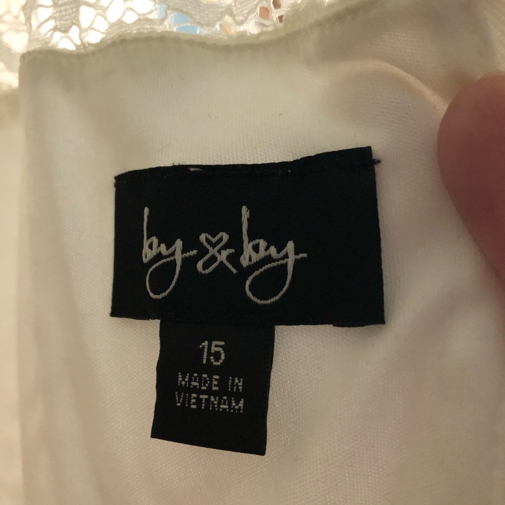 Navy blue junior dress